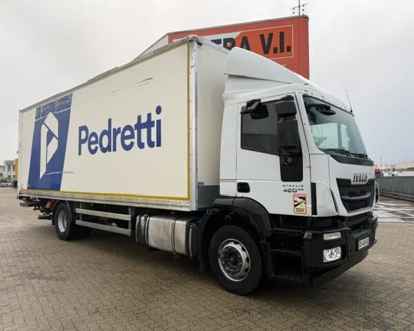 IVECO STRALIS 190 AD 420 P E6 FURGONATO ANNO 2016